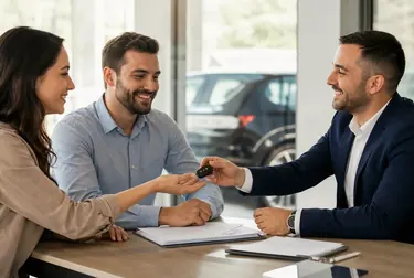 Profissional orientando sobre transferência de veículo em Teófilo Otoni.